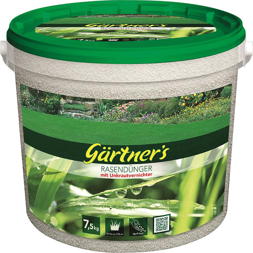 Gärtner's Rasendünger +Unkrautvern.7,5 kg Gärtners WerkzeugHERO.de
