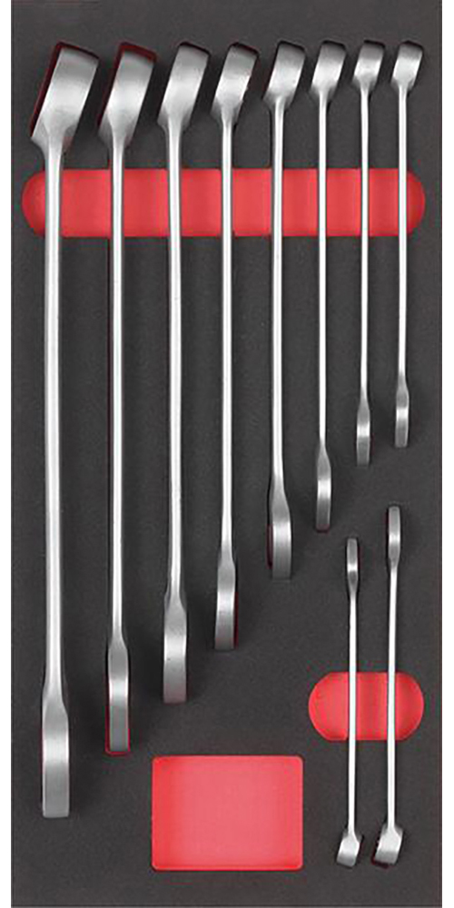 Facom 467bj12 Ringschlüssel-Satz Metrisch 8–19 Mm – 12-teiliges Ratschen-Ringschlüssel-Set Im Tablett