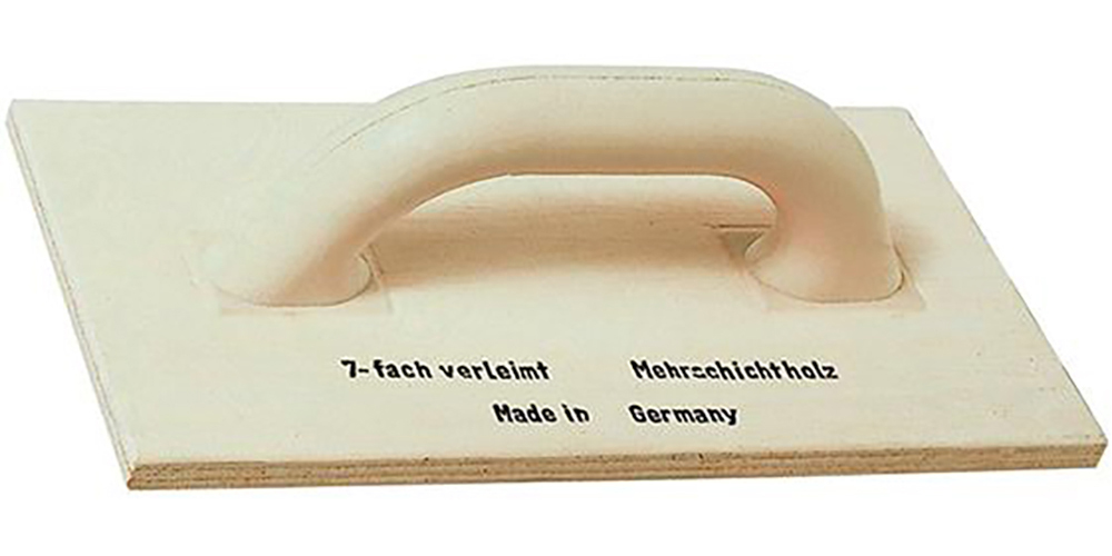 Lechner Reibebrett 220x420mm Aus Holz - Mit PU Griff Für Putzarbeiten